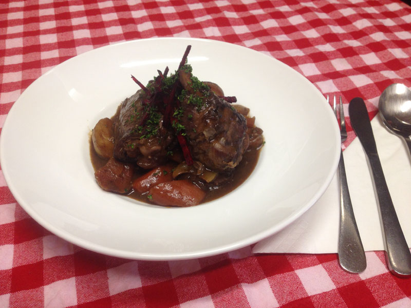 Coq Au Vin - Traditional French Food